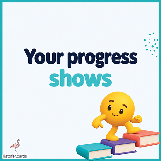 Your progress shows